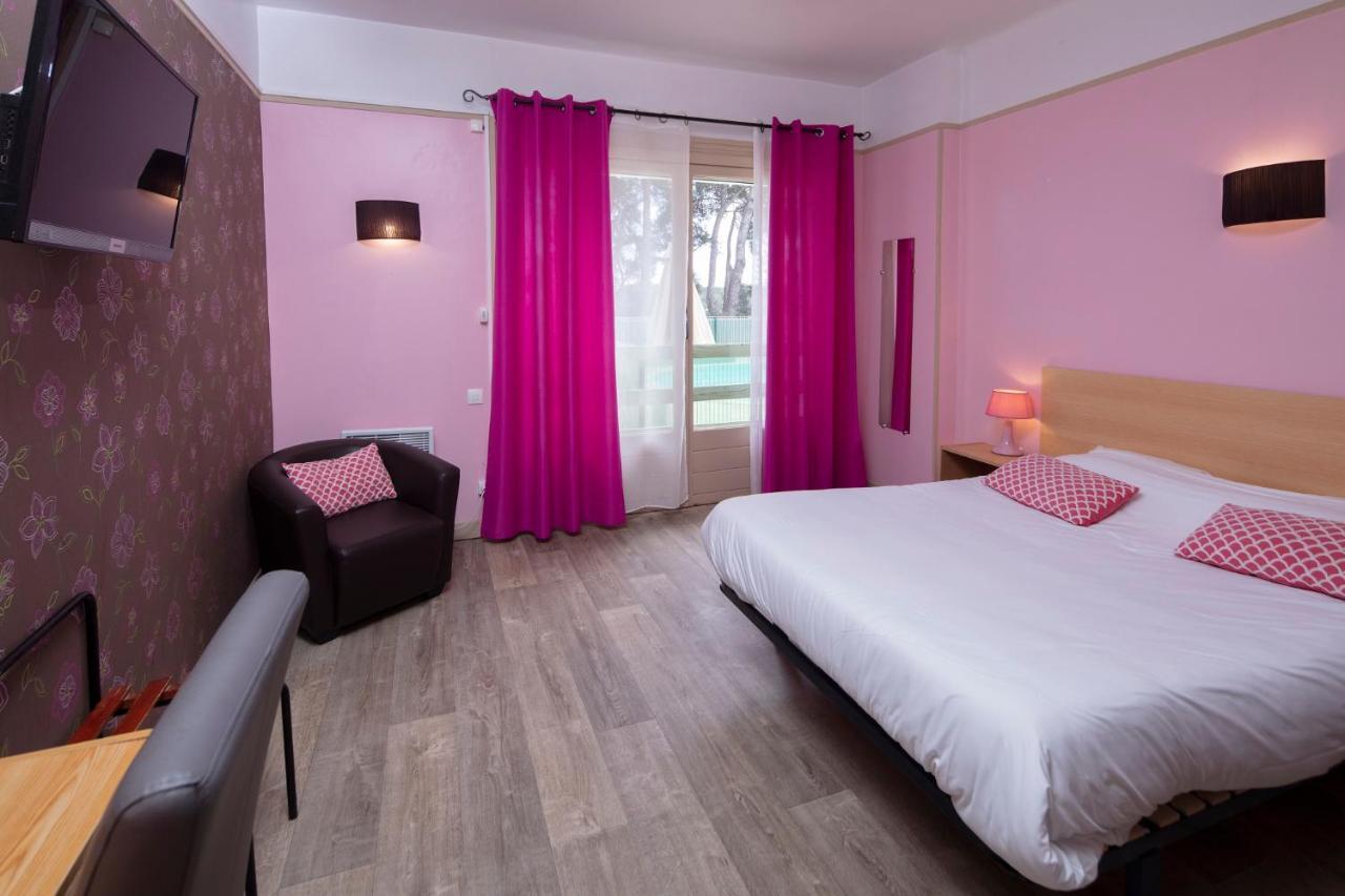 Hotel Les Rocailles Монтаньяк Екстер'єр фото